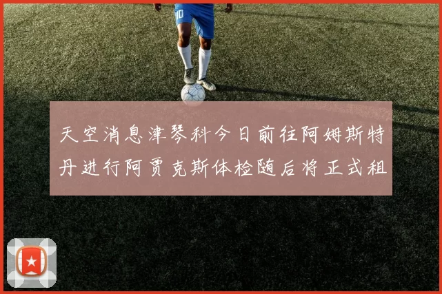 天空消息津琴科今日前往阿姆斯特丹进行阿贾克斯体检随后将正式租借加盟